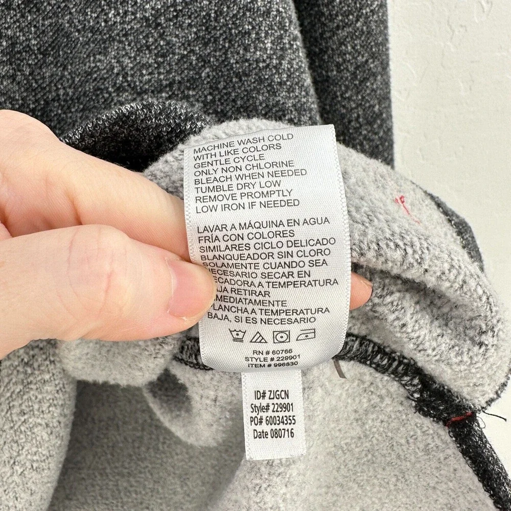 Tommy Bahama Sweater Mens Large Gray Knit Long‎ Sleeve Pullover Cozy Heather